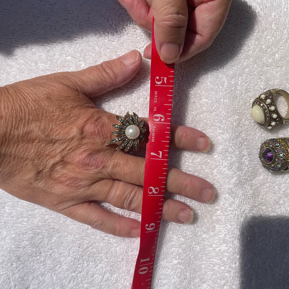 Heidi Daus Flower Statement Ring - image 2